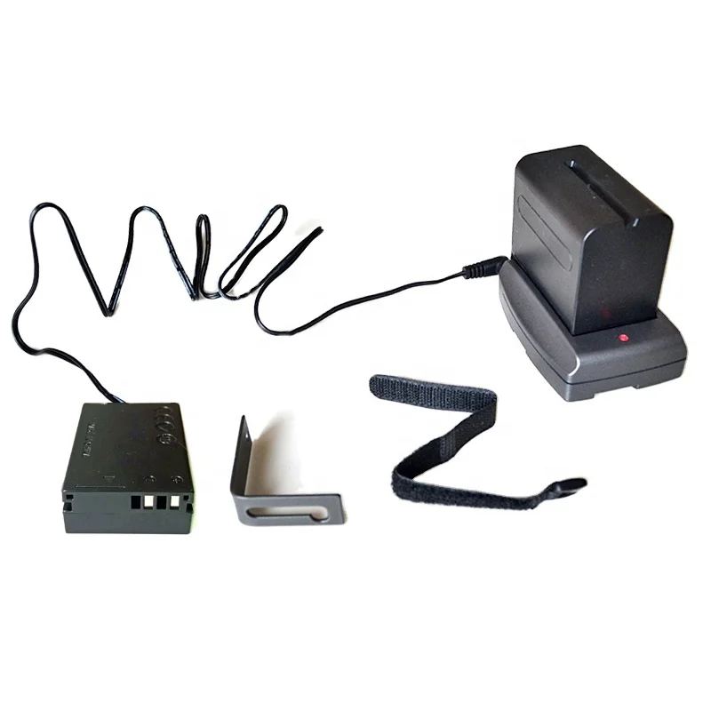 Внешний NP-F970 держатель батареи адаптер + NB-10L DR-80 Переходник постоянного тока для камеры Canon Powershot SX40 SX50 SX60 HS G1 G3 X G15 G16