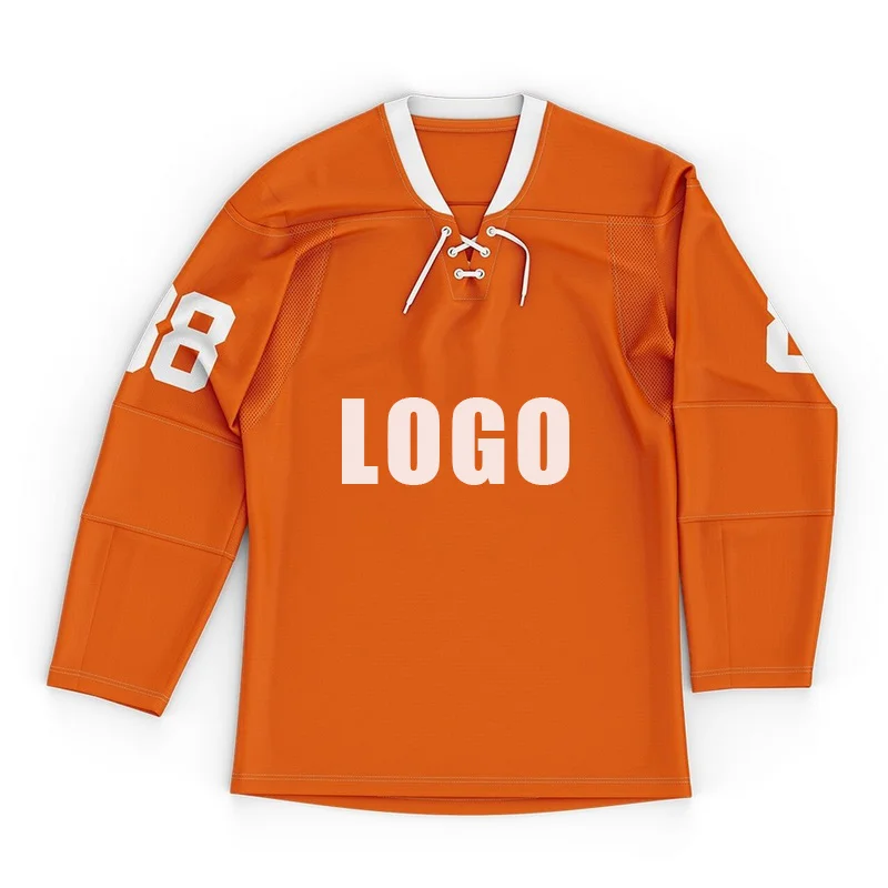 custom logo practice hockey jersey for men