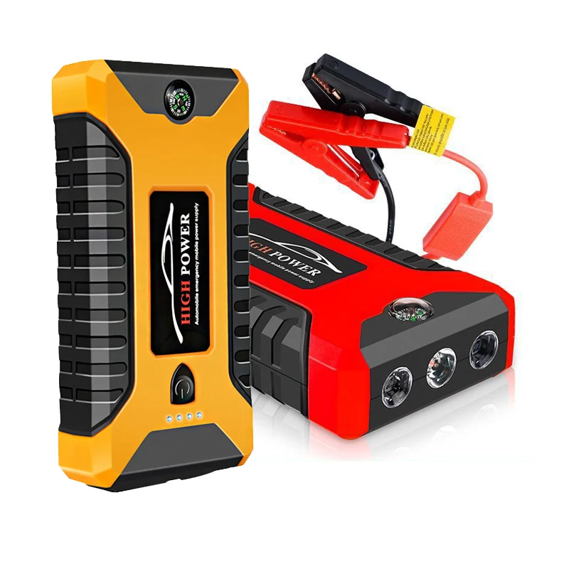 High quality emergency tool 20000mah jump starter 12v portable car starter power bank with 4 usb ports