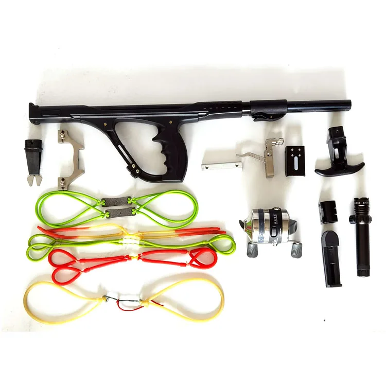New type of fish shooting catapult, fishing and fishing set, hunting slingshot