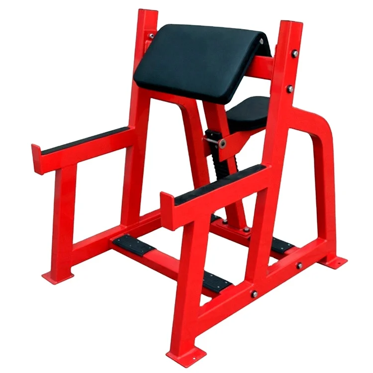 Gym Equipment Hammer Strength Weight Lifting Training Seated Arm Curl Preacher Curl Bench