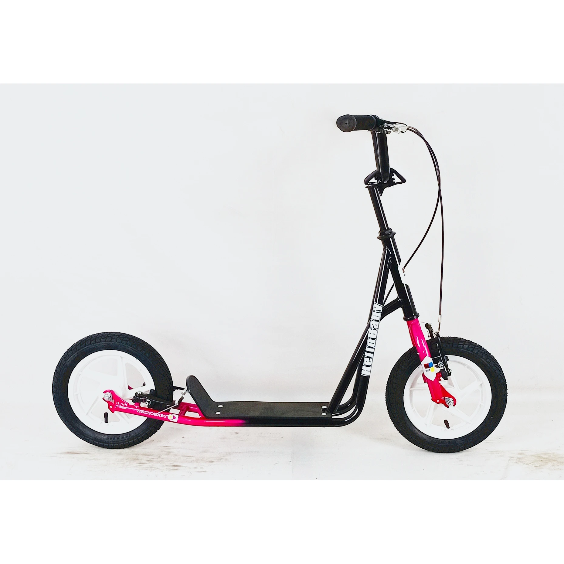 Wholesale scooters design children kick kid scooter for sale Air Tire Two Wheels Folding Dirt Scooter