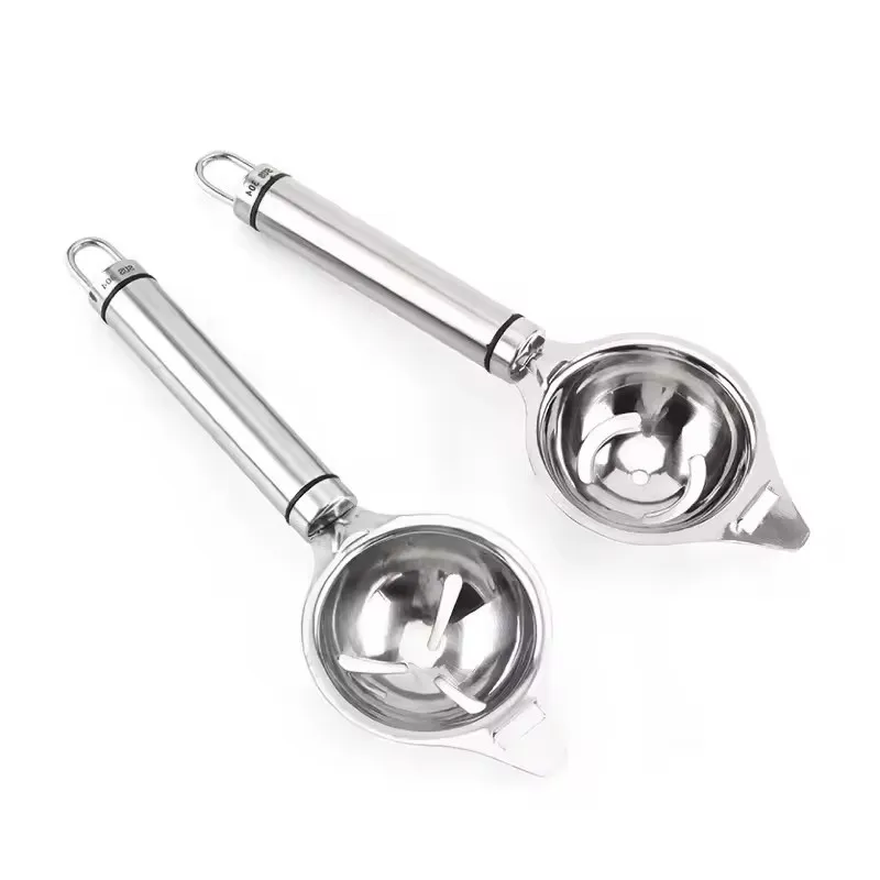 High Quality Food Grade Egg Yolk Separators Egg White Separator 18/10 Stainless Steel Egg Separator