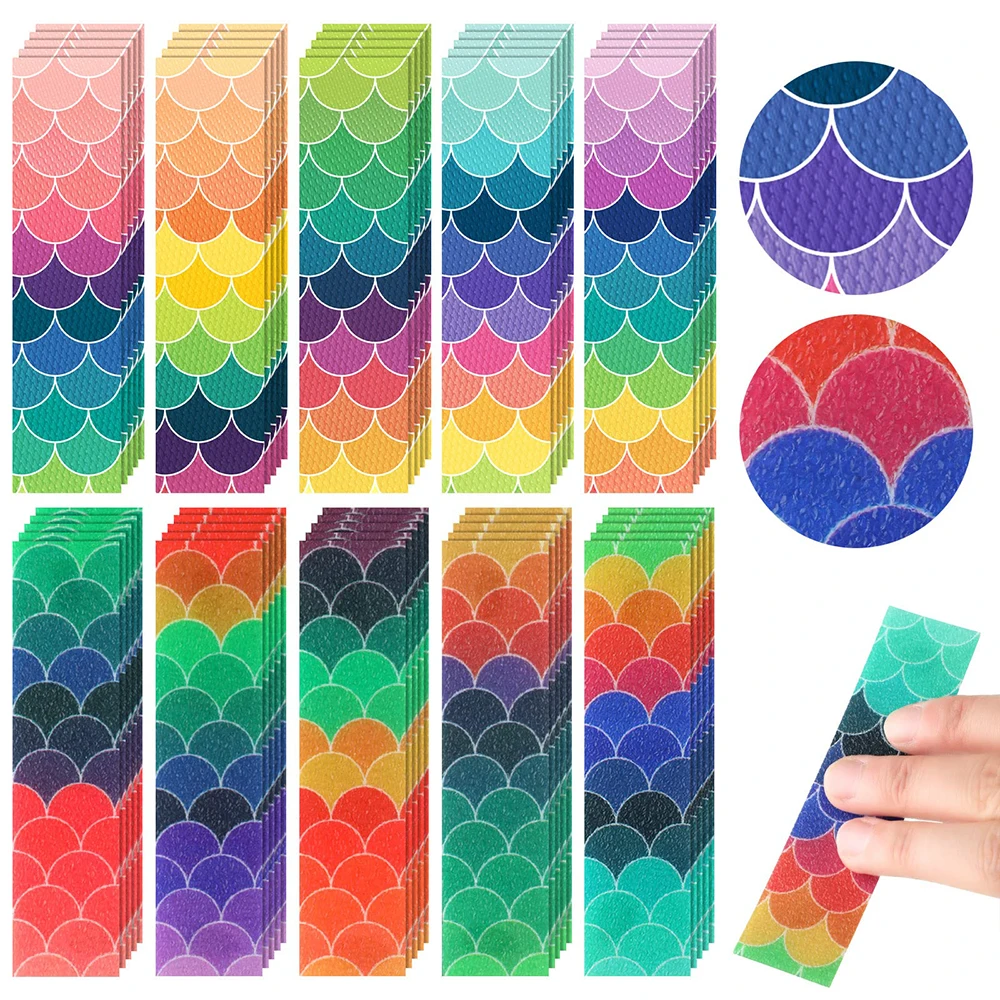 Purpular New products Anxiety Sticker Strips Sensory Anti- stress Sticker Textured Relief Strips For Adults  Sensory  Sticker