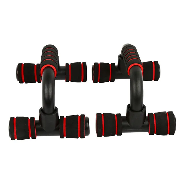 BunnyHi FWC004 Indoor Exercise Fitness Parallettes Push Up Stands Strength Training Bar Push Up