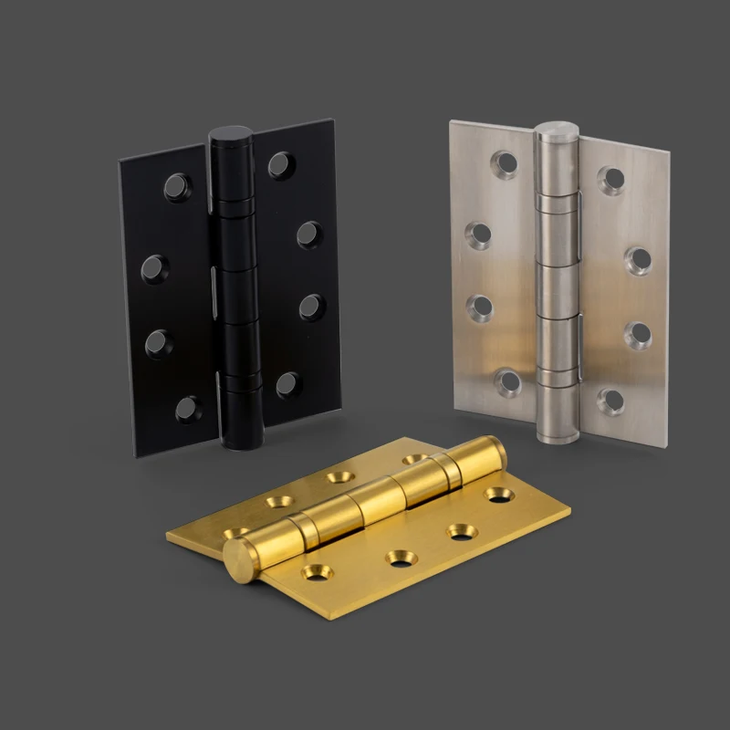 Hardware Accessory Heavy Duty Door Invisible 304 Stainless Steel Window Round Corner Spring Door Hinge Wooden Door Flush Hinge