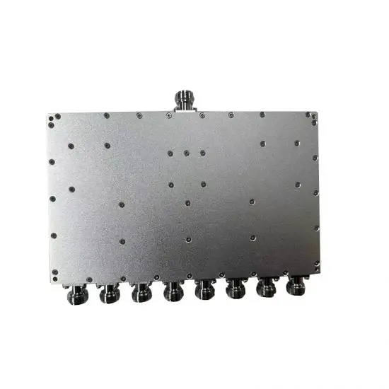 Maniron Factory UHF 400-470MHz 8 Way Wilkinson Power Splitter With N-F Connector