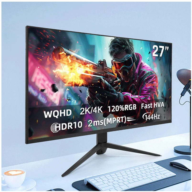 Brand New 32inch HDMI Gaming Computer PC Monitor 144Hz 165Hz 240Hz Curved Screen Led Monitor 32 inch 1080P Desktop monitor