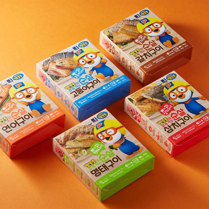 EUNHA FISHERIES2 GRILLED MACKEREL FILLET WITH PORORO boneless fish fillet and ready to eat comfortably