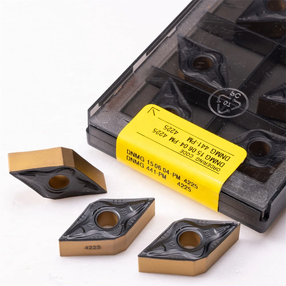 Authentic Sweden Sandviks CNC machine tool cutting blades DNMG110408-PM 4225/DNMG110404-PF 1525