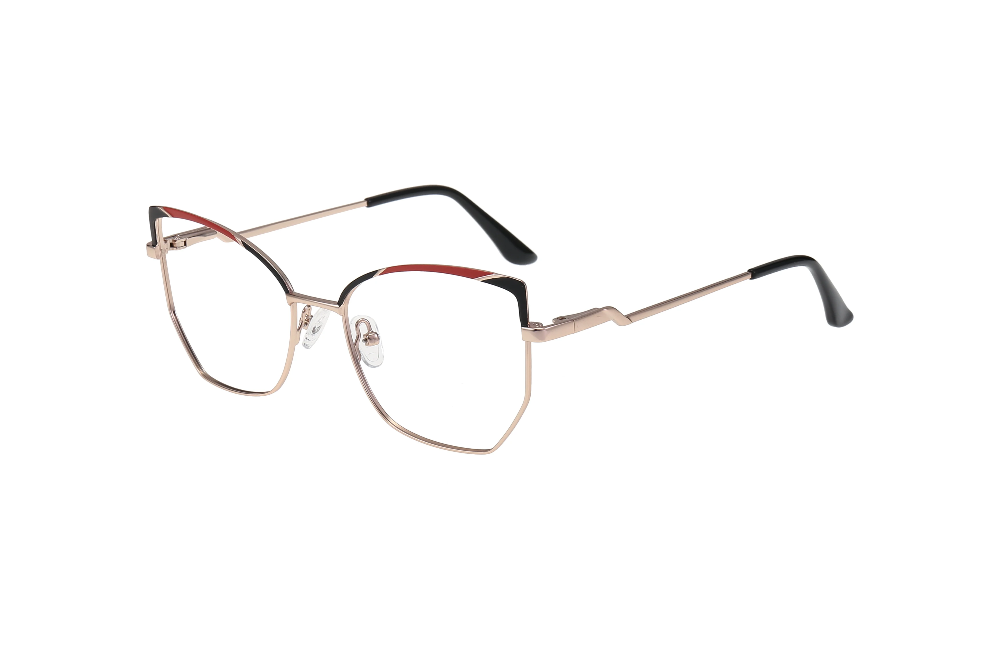 Hot Selling eyewear optical stainless steel eyeglasses metal frame for myopia lens