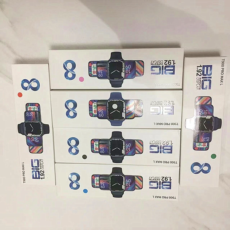 T900pro Max L Smart Watch Iwo Reloj Inteligente Montre Waterproof T900 Pro Max L Series 8 Smartwatch