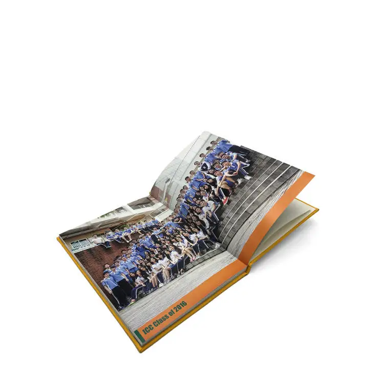 Factory sale various Print Fabric print book book decor home living room Custom flexography Hardcover book printing