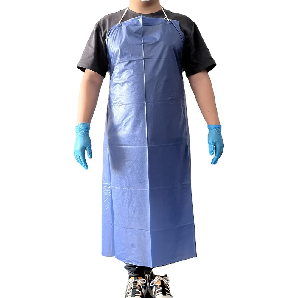 Best Selling Products Protective Disposable Dustproof Unisex Durable Isolation PVC Aprons