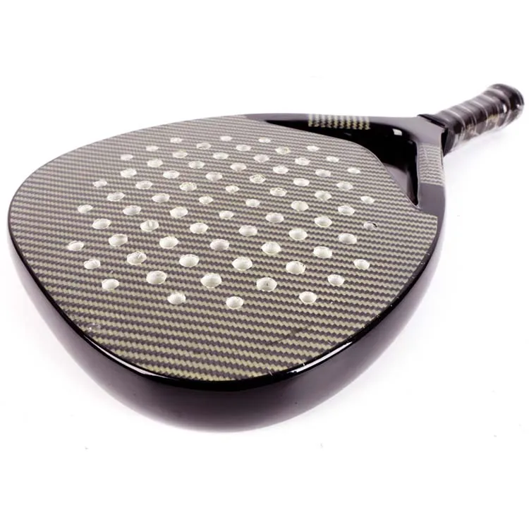 Custom Design Your Own Logo Carbon Fiber Eva Beach Tennis Court Paddle Racket