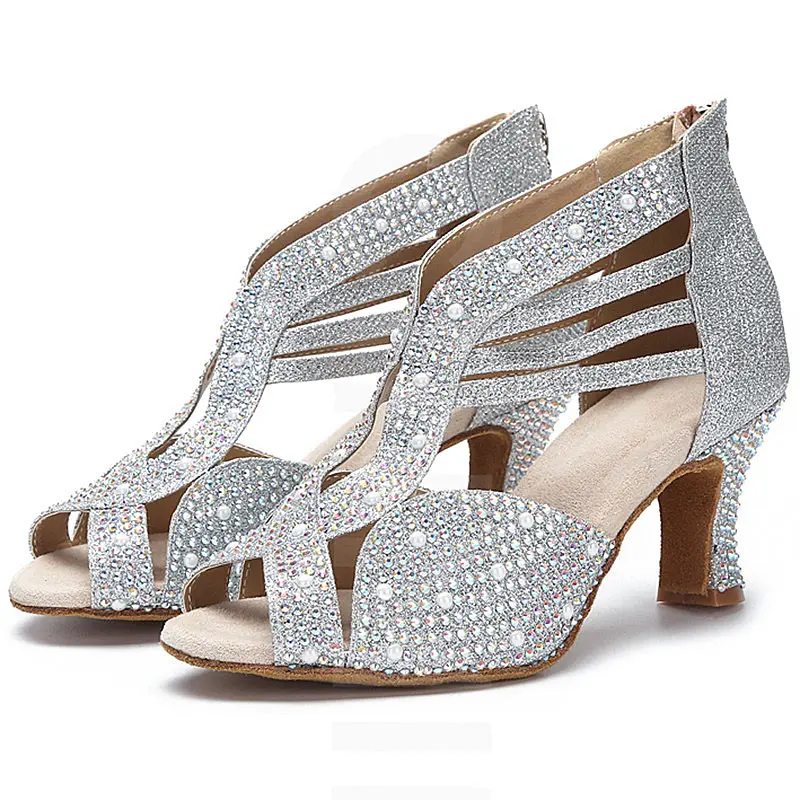 Dance Shoes Ladies Jazz Modern Ballroom Professional Performance Latin Dance Shoes Women