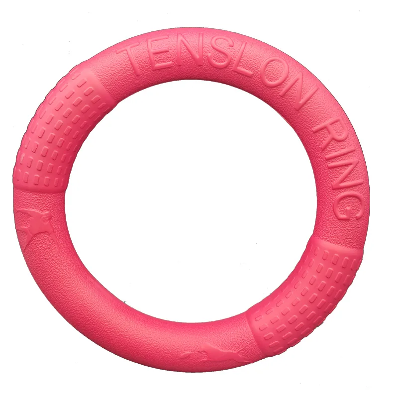 Outdoor Dog Pull Ring Chew Toy Non-Toxic EVA Pet Interactive Flying Disk Puppy Training Toy