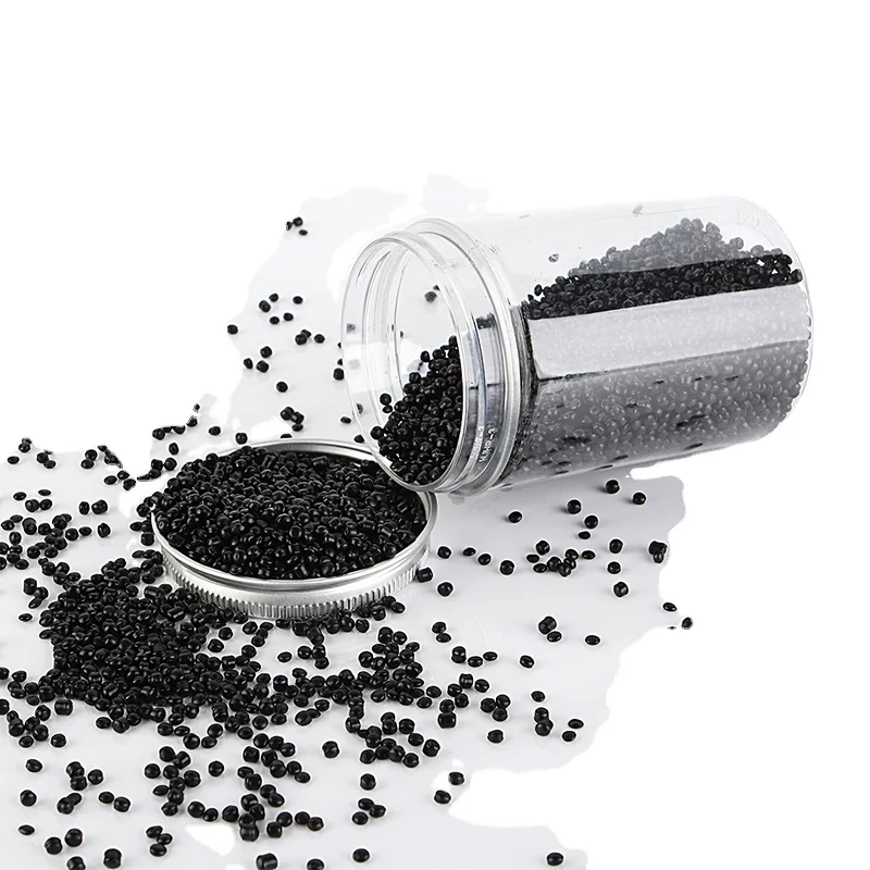 Plastic Granule Virgin Pet Black Masterbatch For Wire Drawing