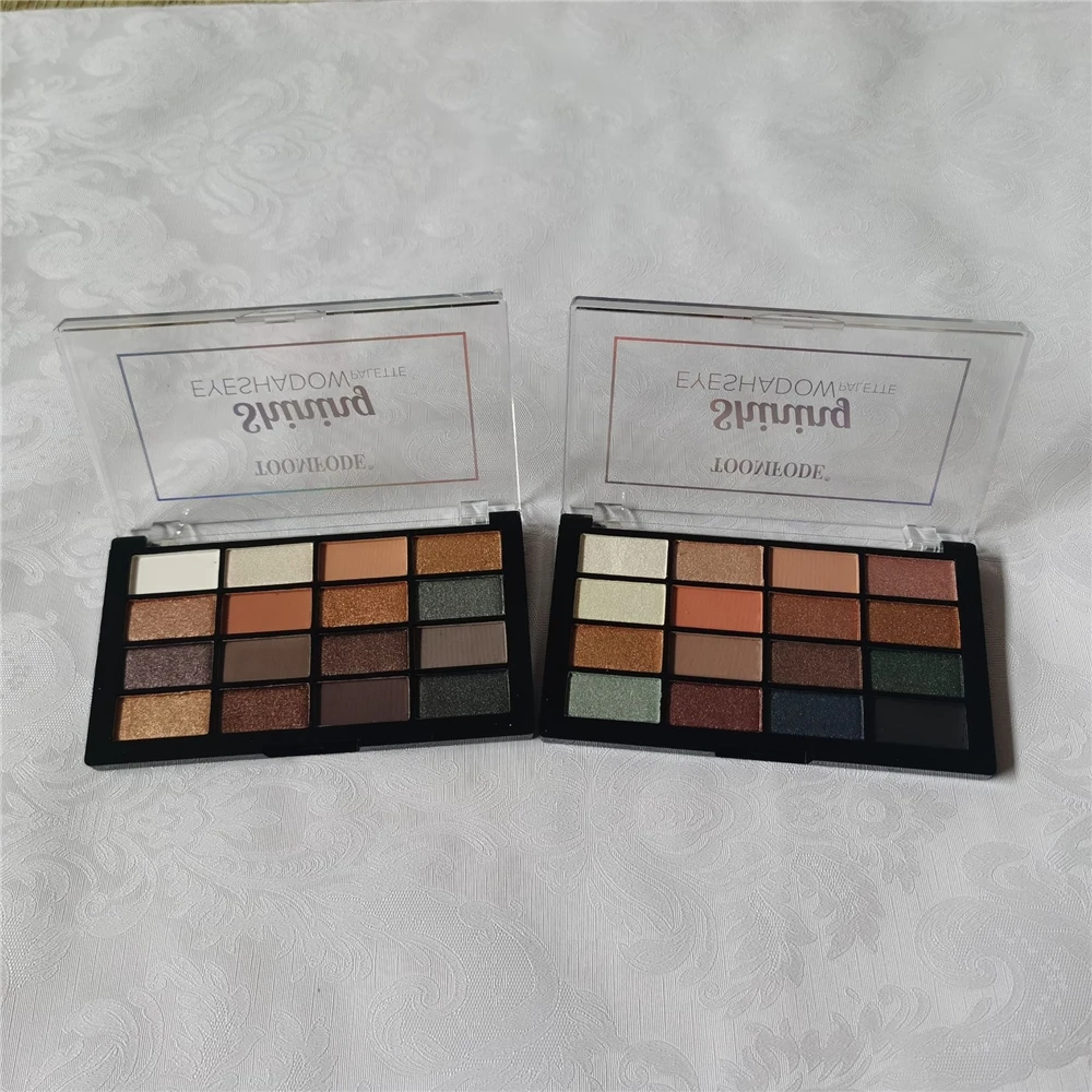 New High Quality 16 color Pearl Matte Makeup Powder Eyeshadow Palette For Women