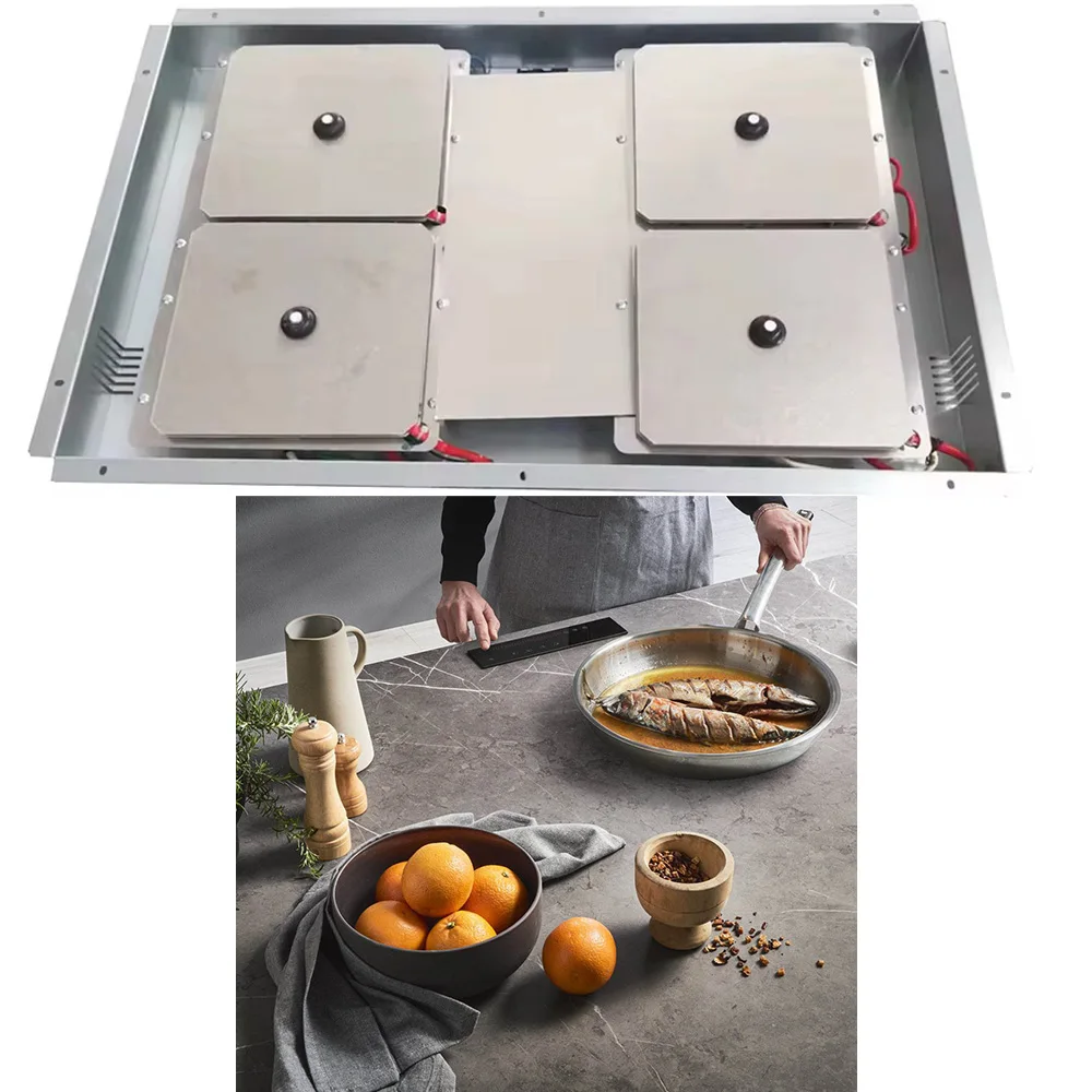 TableTop Four Hobs Invisible Induction