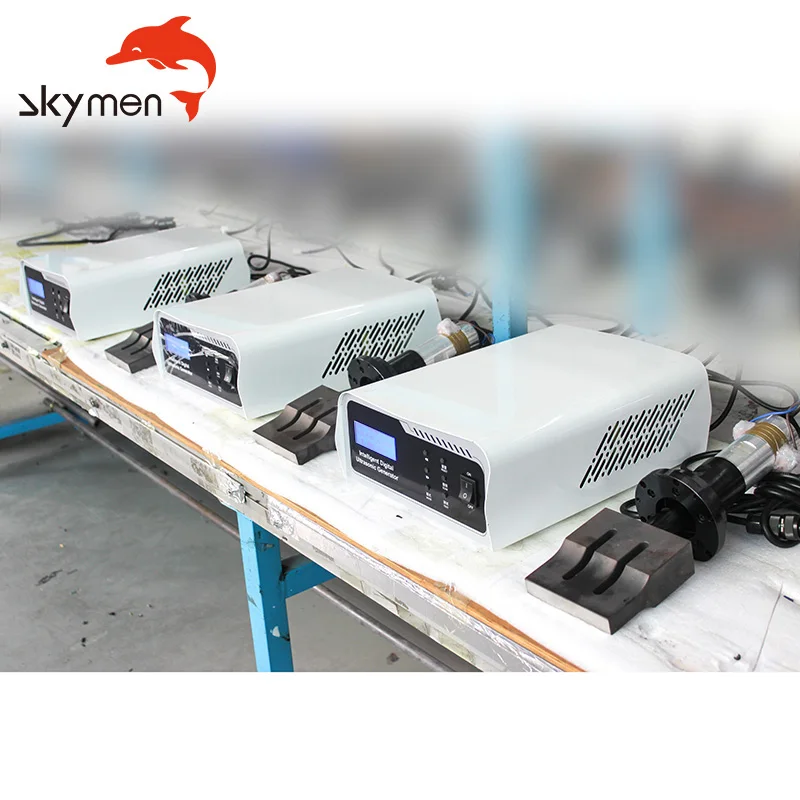Skymen 2020 New Ultra Sonic Weld Mask Welding Machine Ultrasonic Generator Immersible Transducer For Ear Rubber