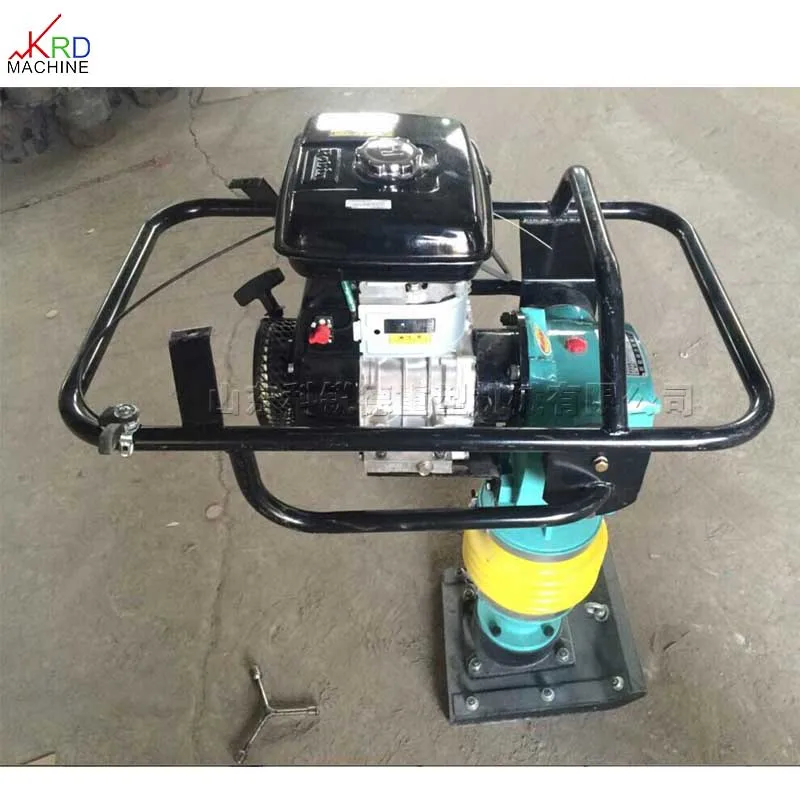 Hand Held Foundation Yard Rammer Horse pavement tamper Hand-held petrol impact tamper  Small asphalt gravel fire rammer