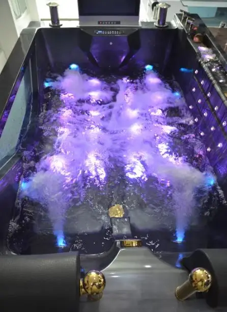 Автономные гидромассажные массажные ванны по низкой цене от производителя акриловый 1 шт. современный двусторонний 3 года CN;GUA