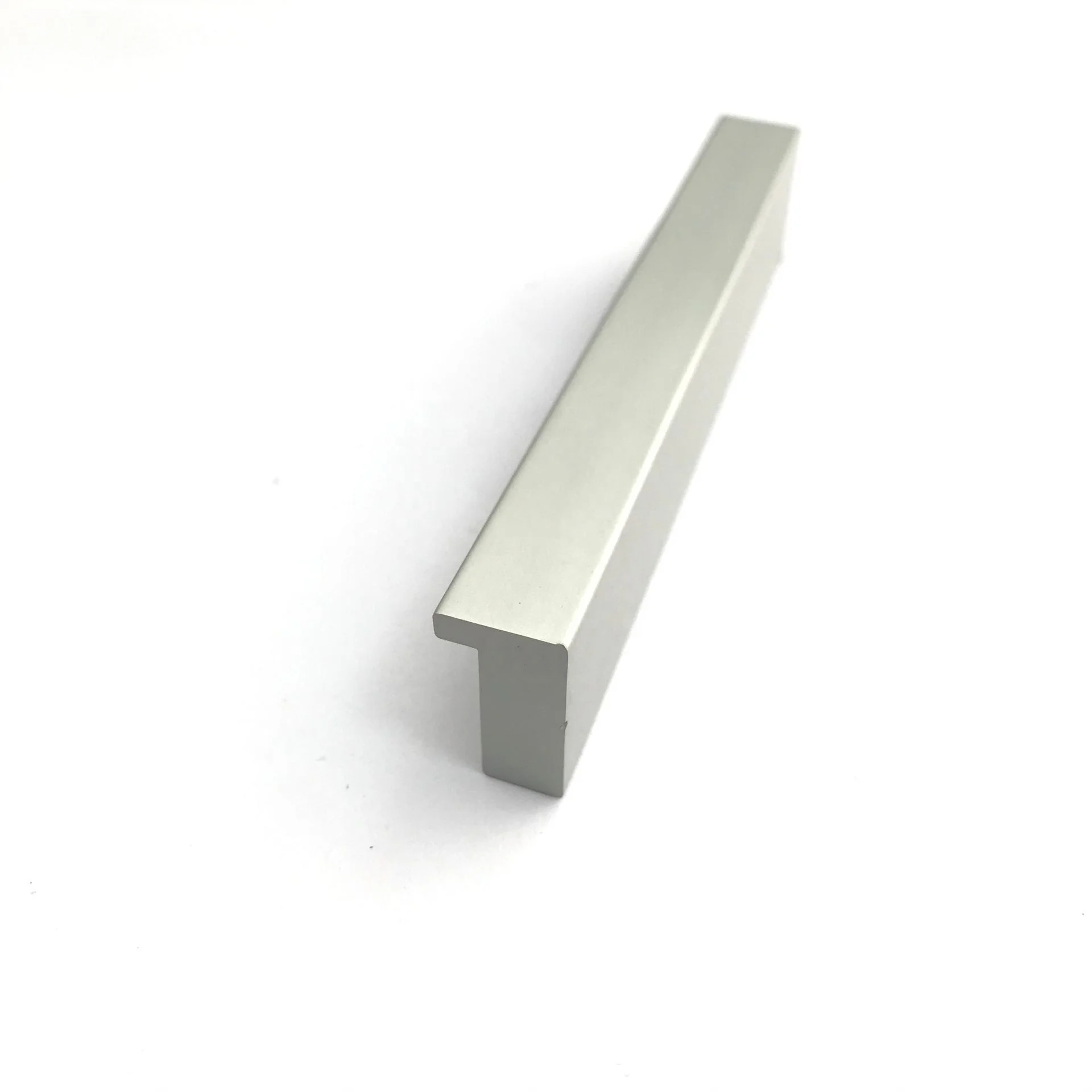 Meilv D1010 anodized silver finishing aluminum profile furniture cabinet drawer strip pull handle
