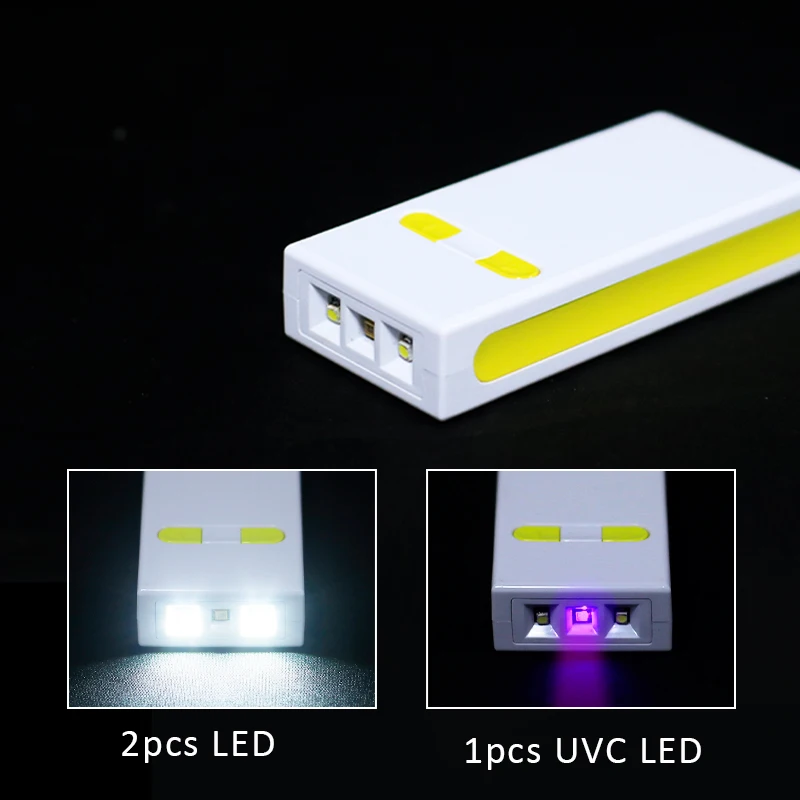 Portable Handheld Mini UV Sanitizing Wand 2020 Dropshipping Manufacturer UV Sterilizer Wand With Fliashlight Manufacturer China