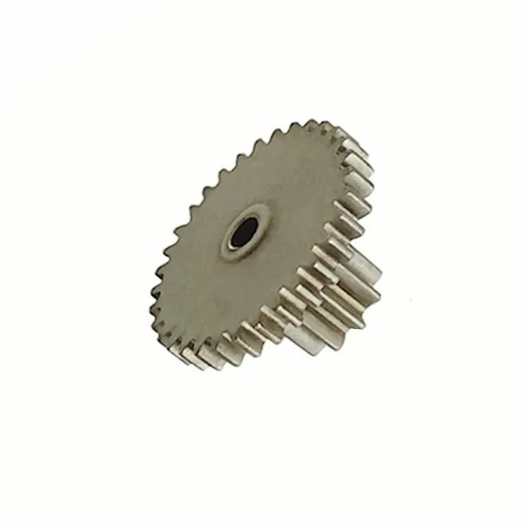 powder metallurgy alloy sintered dual gear precision 32 tooth driven duplicate gear