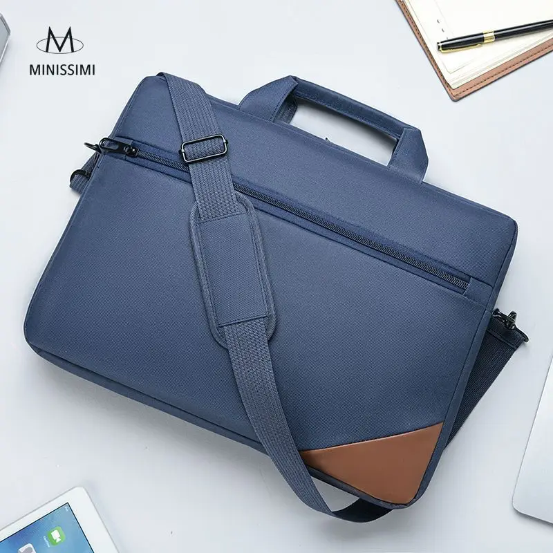 Customized Logo Bolsa De Computadora Conference Bag Office Bags For Men Fashionable Office Briefcase Laptop  Bag