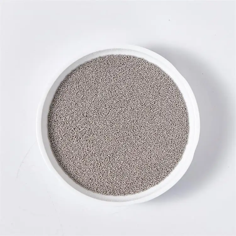 Hot sale sand blasting cleaning descaling stainless steel parts stainless steel shot
