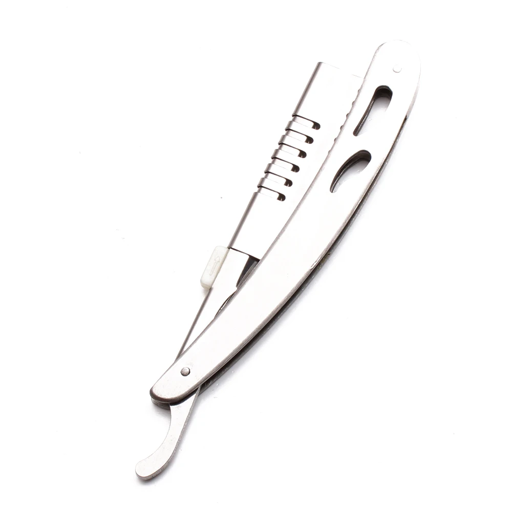 1Pcs Stainless Steel Salon Sharp Barber Razor Blade Hair Cut Razors Cutting Home Hair Thinning Knife Hairdresser Tool A6103