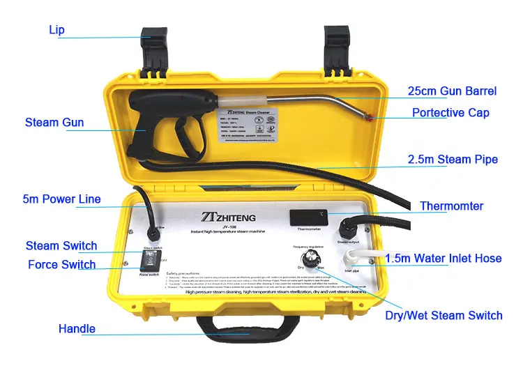 Unidad de bobina de ventilador de CA portatil  limpiador de vapor aire acondicionado piezas de aire acondicionado para el hoga