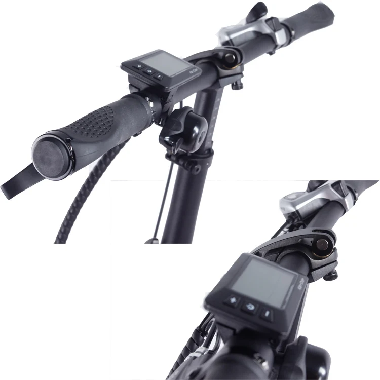 light weight frame mounted hidden battery front / mid / rear 250w 20 inch folding belt drive mini electric bike