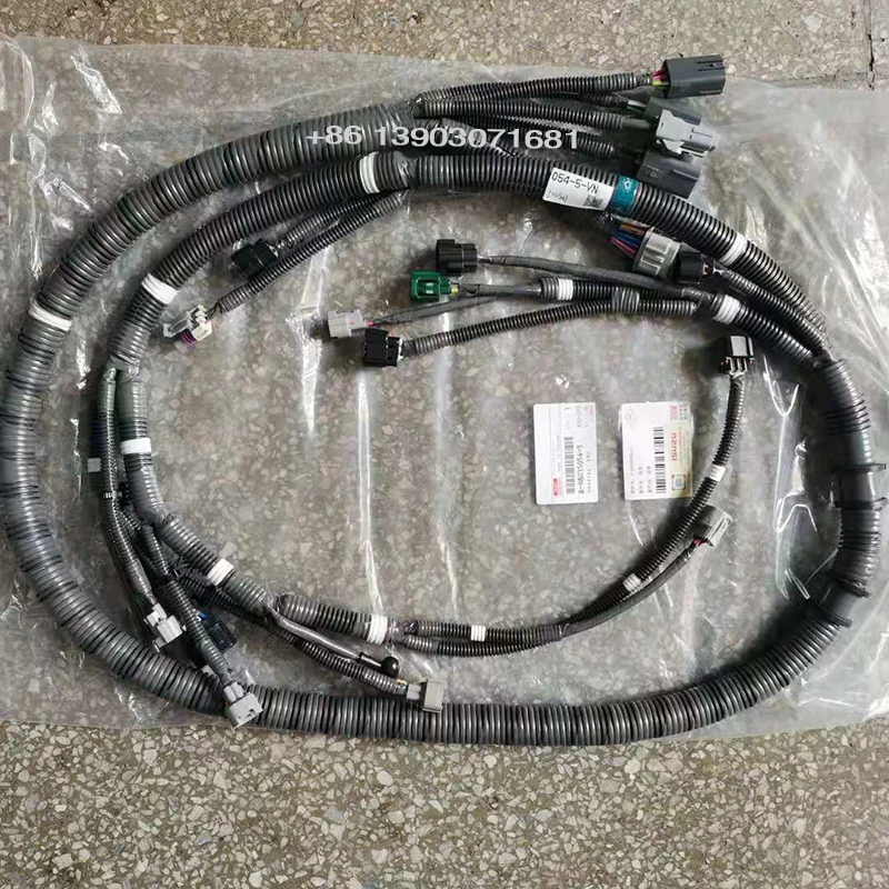 Высококачественная оригинальная жгут проводов двигателя 4JJ1 8-98035054-4 8-98035054-5 для экскаватора Isuzu запасные части отжимная