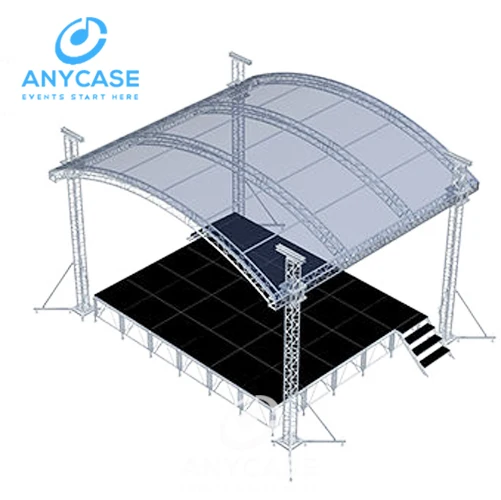 Manufacturing Trade Show Aluminum Frame Structure Stage Truss System
