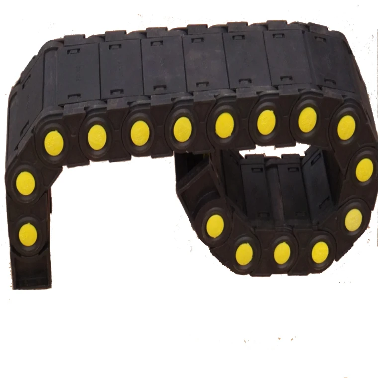 TZ35 Series CNC Machinery Tools Reinforced Nylon Load-bearing Engineering Plastic Cable Drag Chain