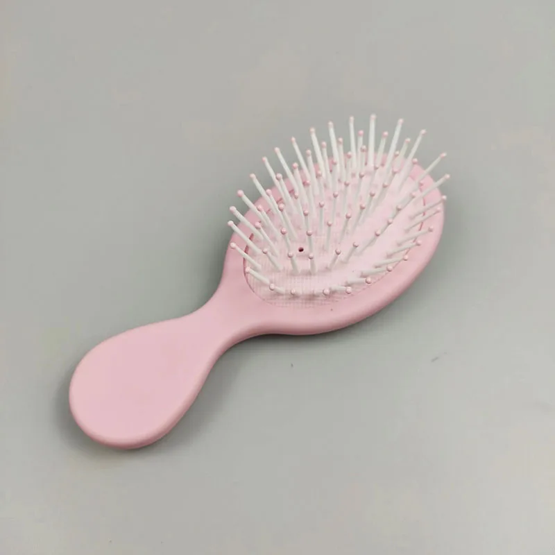New Arrivals Hot Sell 2022 New  Cushion Pink Elastic hand Paint Hair Brush for Girls and women Exclusive