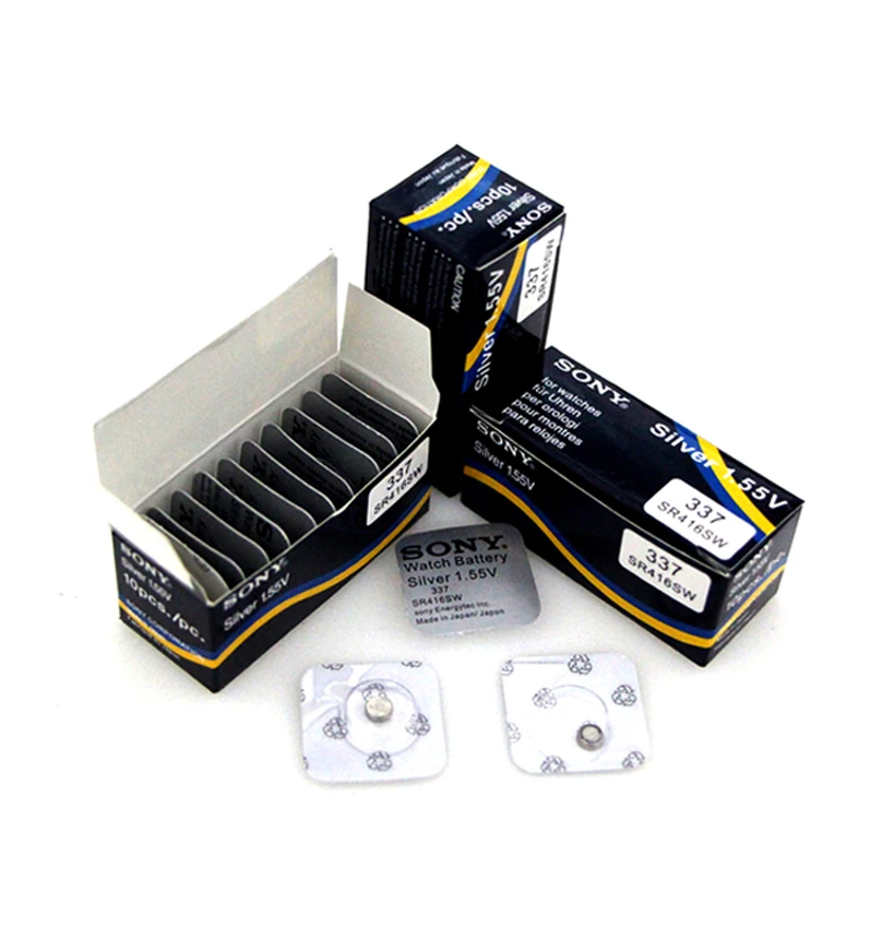 1,55 V SR626SW 377 Серебряный оксид, батарейка для часов Seiko