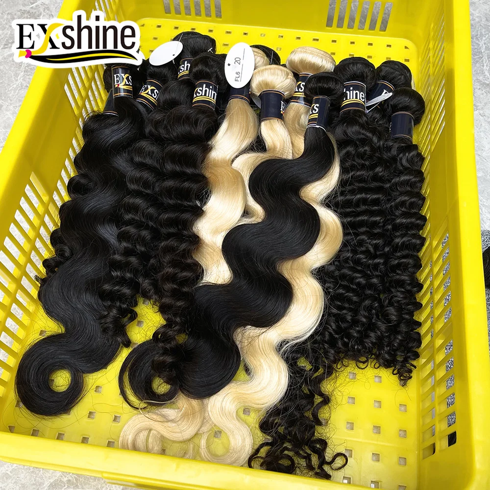 
Wholesale Double Drawn Unprocessed Raw Virgin Cuticle Aligned Hair Vendors,Top Grade Remy Indian Hair 100% Human Hair In Bulk 