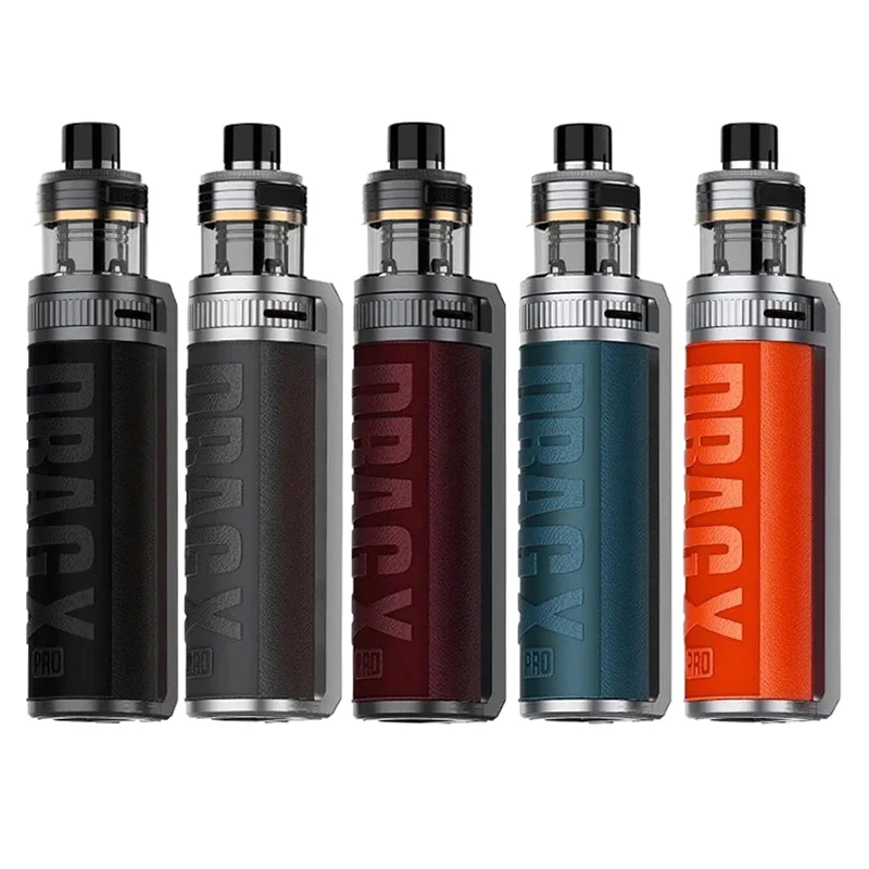 Newest Original  VOOPOO Drag X Pro Kit 100W Box MOD 18650/21700  Battery Vape