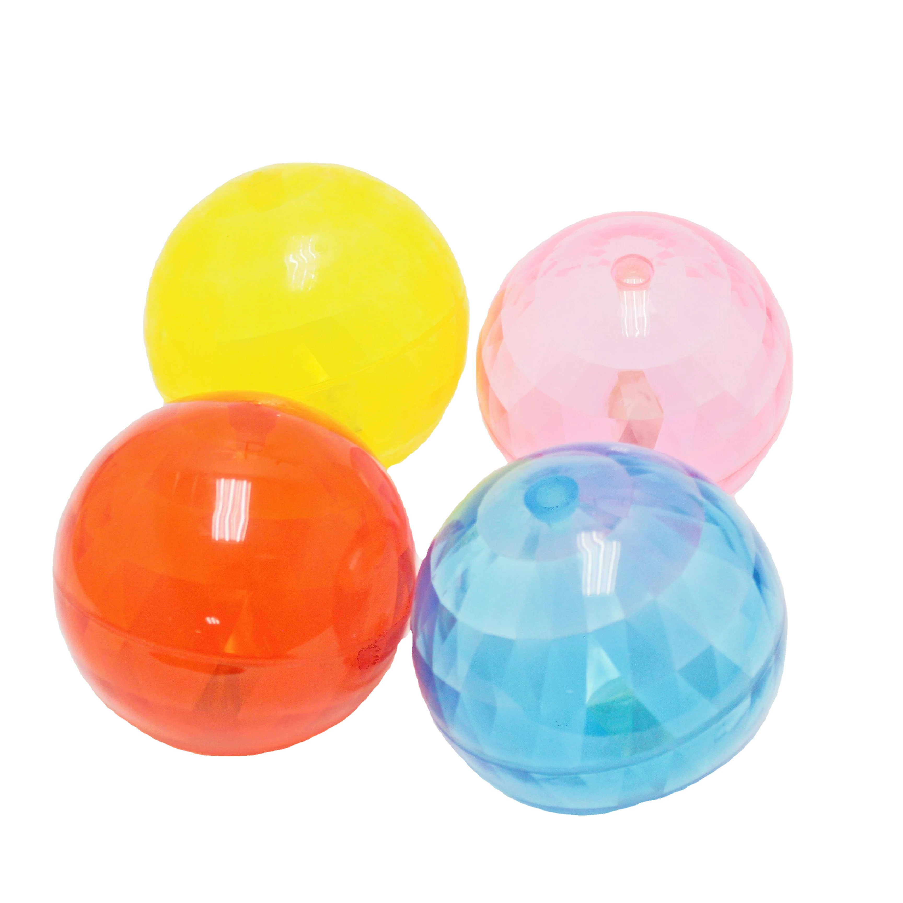 Bouncy ball light up TPU transparent bouncing ball led light cheap bouncy