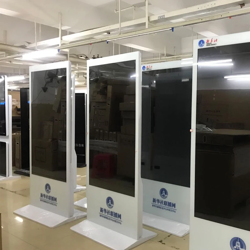Напольный видеодисплей DYASUO OEM 43 дюйма 49 дюймов 55 сенсорный ЖК-экран цифровой киоск проигрыватель