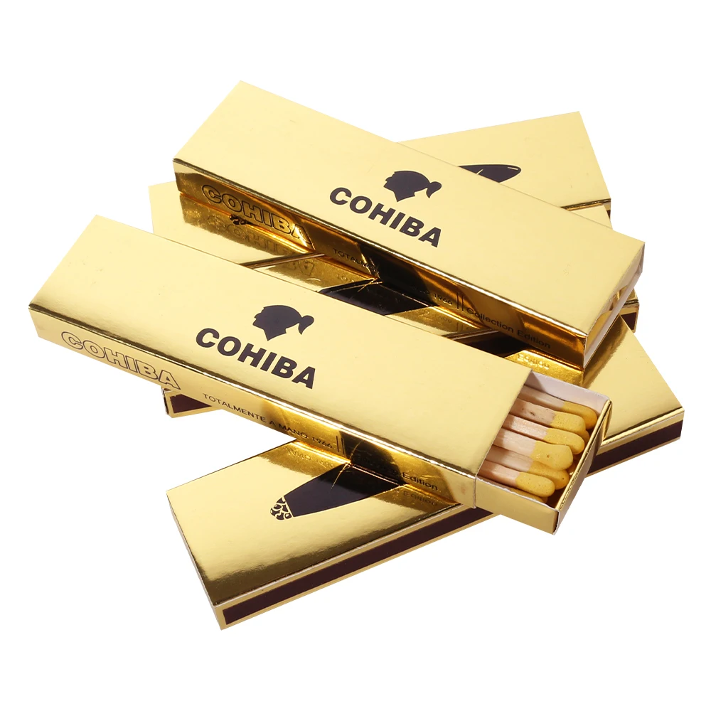 Stylish Colorful Paper Printing Designs Custom Candle Matchbox with Matches