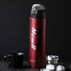 Wholesale Amazon Hot Sale Customized Stock Lot Eco High Quality Insulated Fitness Sports Vacuum Water Bottle Botella De Agua
