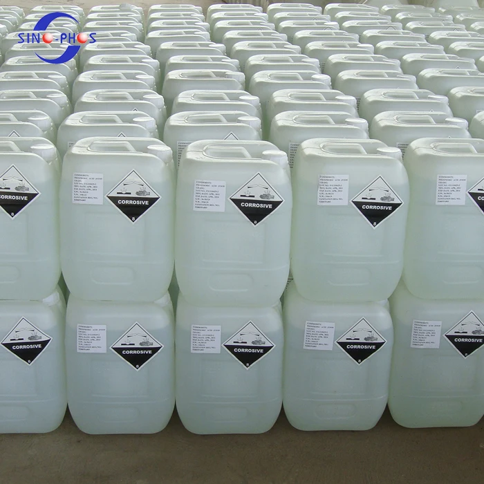 Factory supply H3PO4 phosphoric acid 75% 85% 95% food grade