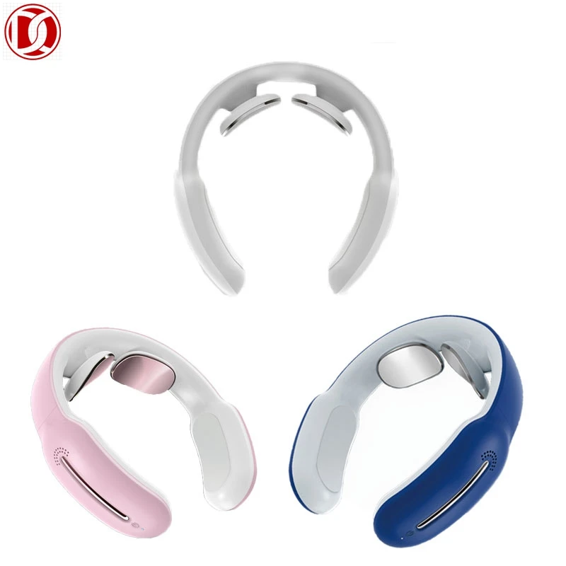 Лучший портативный мини-умный электрический магнитный импульсный Вибрационный массажер для шеи M10 3 режима вибрации массажер для шеи