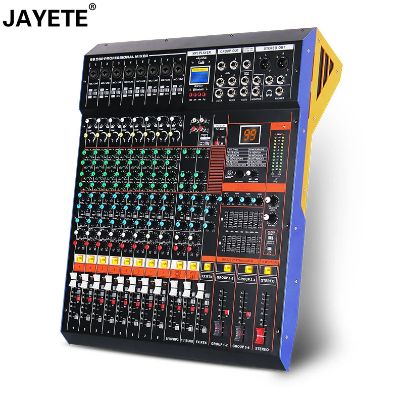 MG16/6CX 16 Channels Professional Audio Mixer for Musical Performance Concert Machine Power Sound System Pro DJ