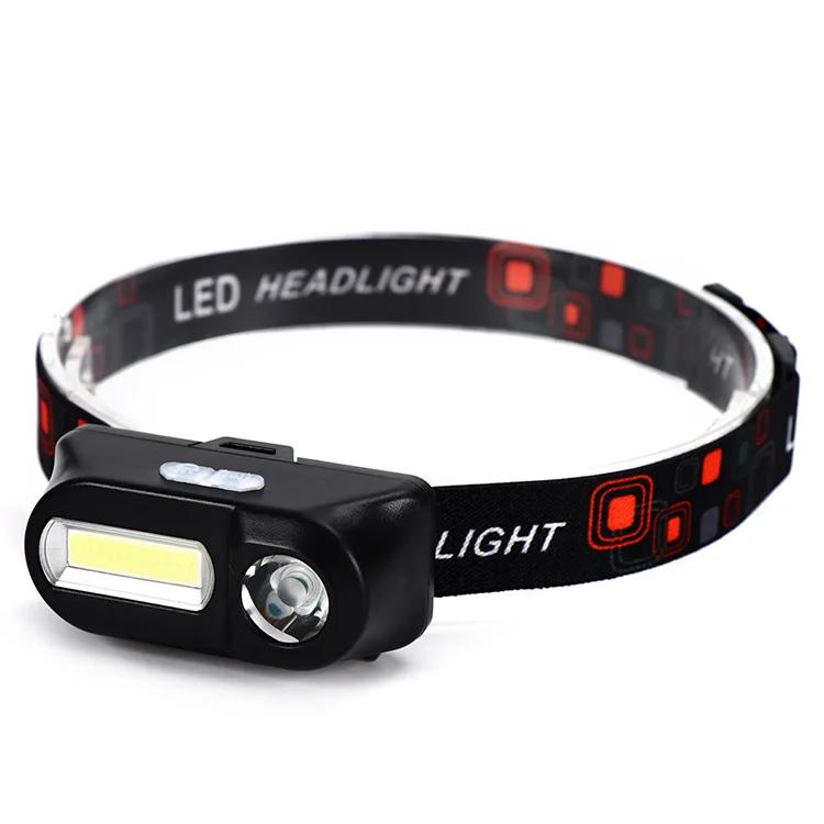 Cool led flashlights torches Portable mini  LED Headlamp USB Rechargeable Camping Head lamp Fishing headlight flashlight torch